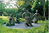 sculptures vivantes