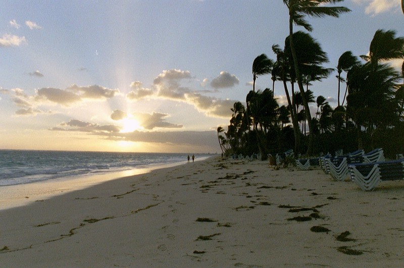 soleil la mer